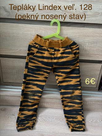 Tepláky lindex veľ. 128, lindex,128