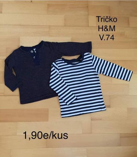 Tričká h&m, h&m,74