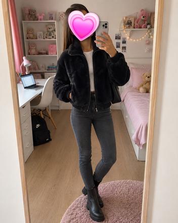 Bombera bunda kabát, h&m,158