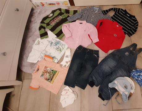 Taška plná vecí ralph lauren, mexx, calvin klein, 68–80
