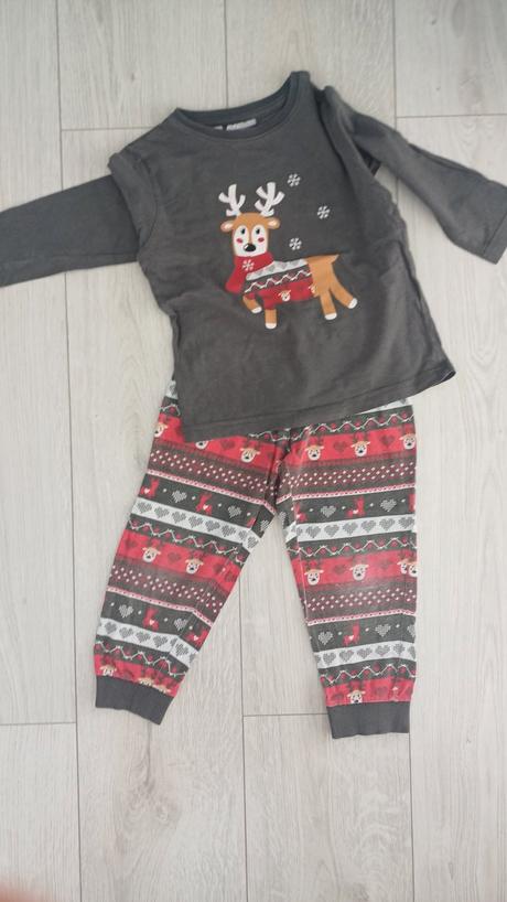 Vianočné pyžamo so sobom 92, bonprix,92