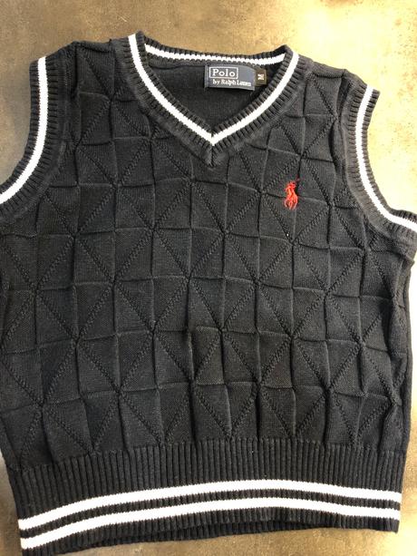 Vesta pletené, ralph lauren,98