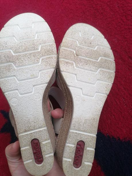 Sandalky rieker veľ 39, rieker,39