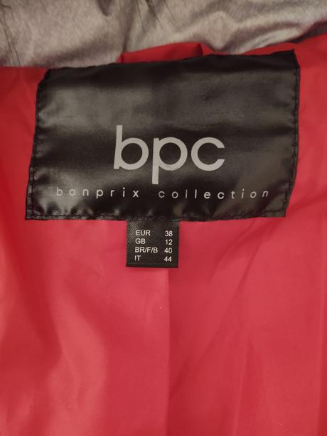 Bunda zimná, veľ. 38, bpc, bonprix,38