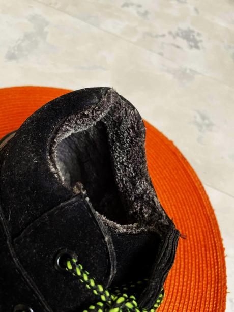 Teplé vysoké botasky s kožušinkou 43/44, 43