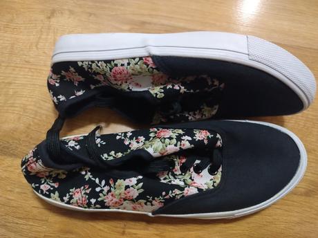 Tenisky z bavlneného plátna, 39