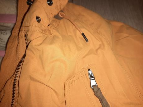 Horčiová bundička zara, zara,m