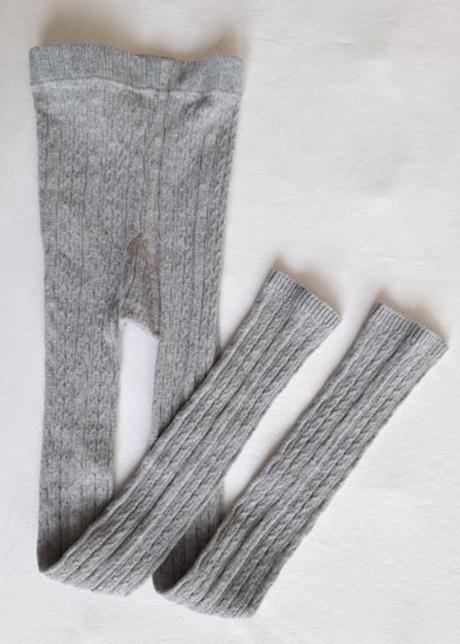 Pančuchy bez chodidiel 134-140, tcm,134