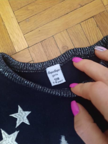 Dievčenské šaty/ tunika, dopodopo,128