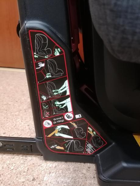 Autosedačka petite&mars prime ii isofix, petite&mars