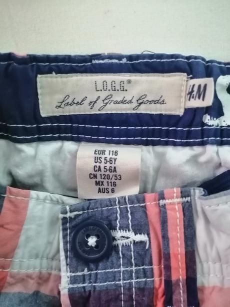 Kratase pre chlapcov h&m vel. 116, h&m,116