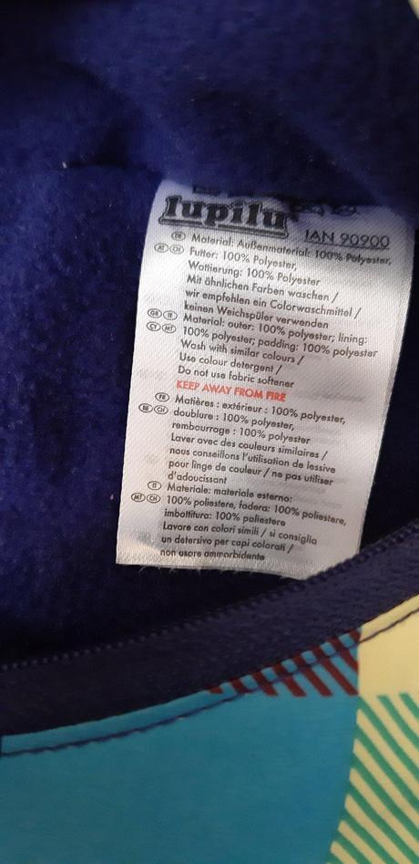 Farebná kombinéza lupilu 62/68, lupilu,62