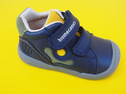 Detské kožené topánky biomecanics barefoot, 19 - 26