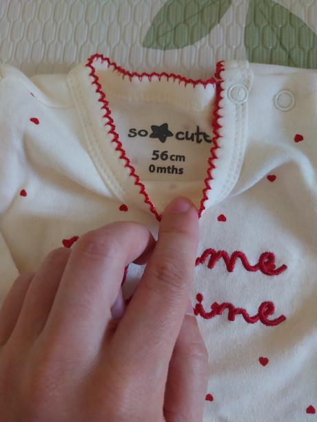 Nové dupačky so cute 56 spolu 6 eur, pepco,56