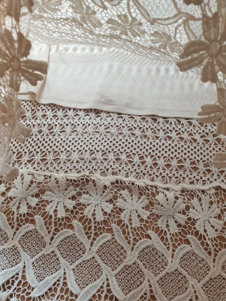 Hackovane saty, h&m,36