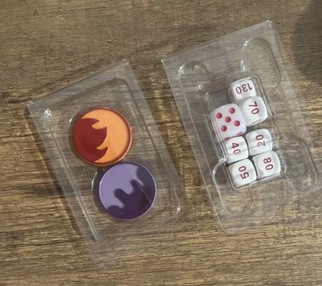 Pokémon kocky + žetóny, 