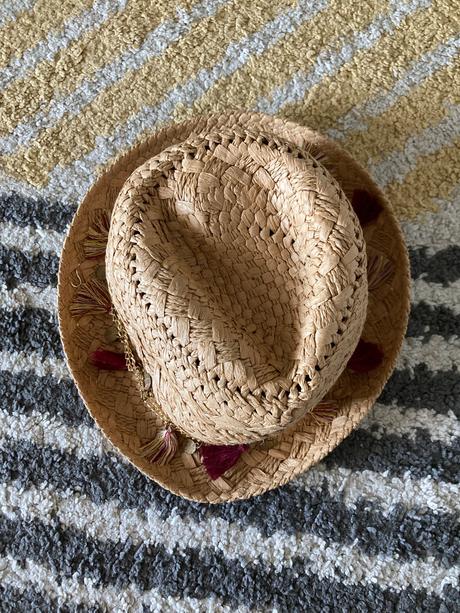 Klobúk s retiazkami 128/140, takko,104