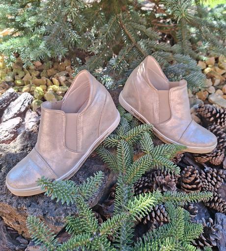 Pohodlné kožené topanky, 37