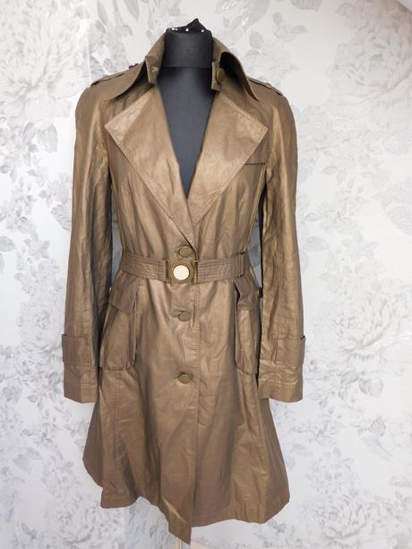 Luxusny damsky trendy trenchovy plašt, 36