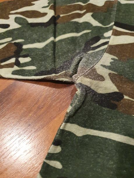 Maskáčové tričko bavlnené - veľ. s, s