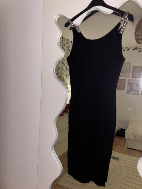 Rebrovane šaty s retiazkou s/m, m / s