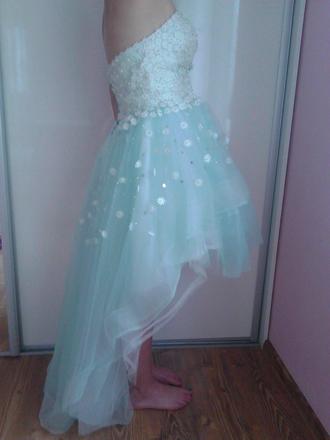 Zelenkavé spoločenské šaty v. 42 - 46, 42