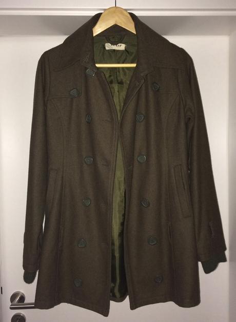 Zelený kabát ichi, m