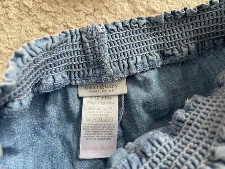 Sortky nohavice letne 74/80, 74