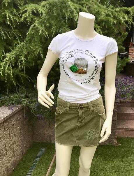Minisukňa retro jeans, xs