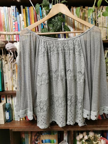 Blúzka s netopierymi rukávmi, s