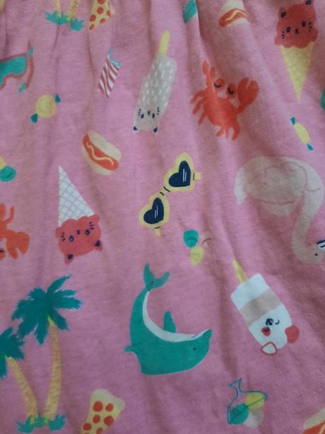 Letné šaty 122/128, h&m,122