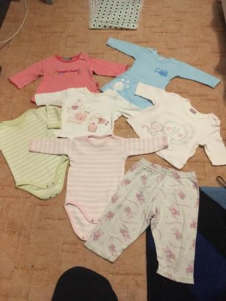 7ks zimný mix pre dievča 68-74, 68–80