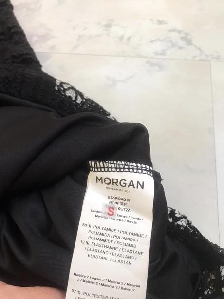 Luxusné krajkové šaty morgan s/m, morgan,s