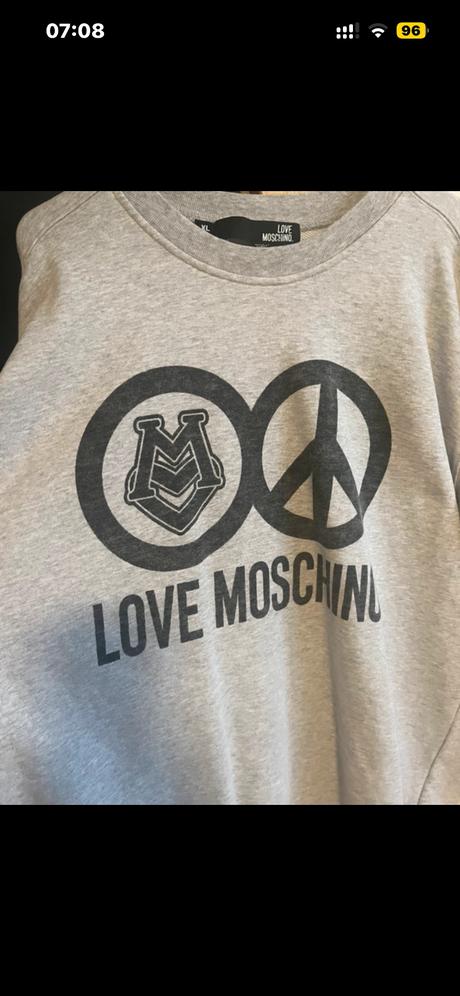 Mikina moschino, adidas,xl