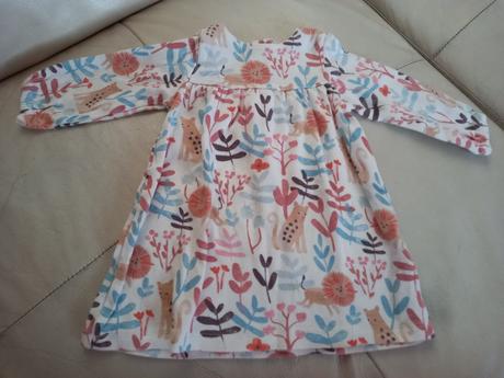 Nádherné šaty so zvieratkami v.68, marks & spencer,68