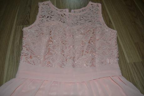 Ruzove saty c.38, bonprix,l