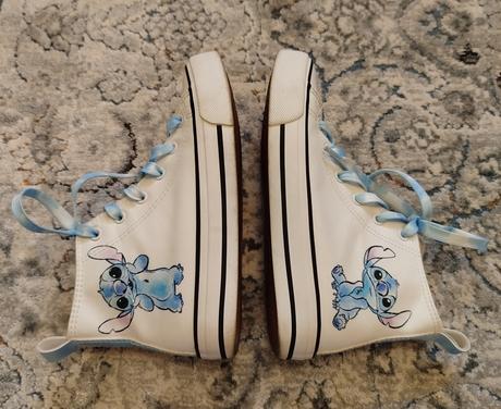 Krásne členkové tenisky stitch - super stav, primark,32