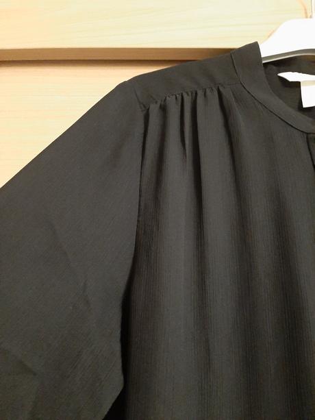 Transparentná predĺžená blúzka m, h&m,m