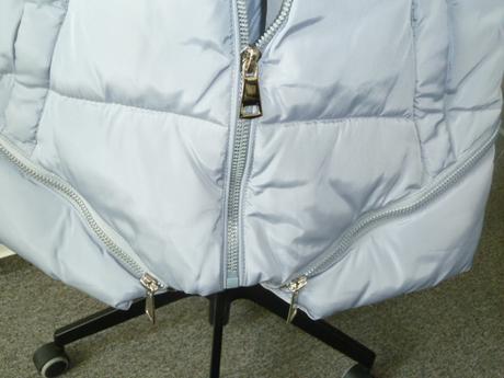 Paperova bunda 1x oblecena svetlosiva, m