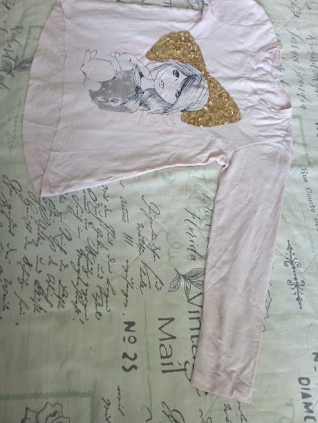 Tričko s dlhým rukávom, 128