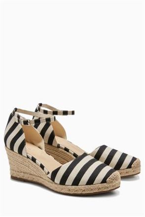 Espadrilky s efektom zebry, next,41