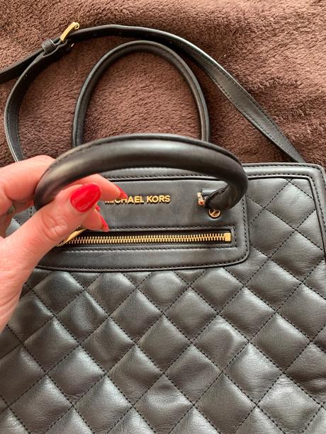 Michael kors selma zip quilt large top zip satchel, michael kors