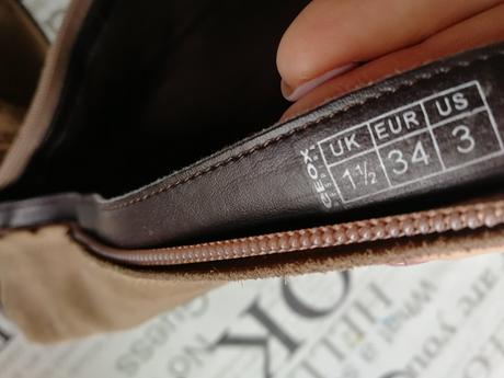 Čižmy s brúsenej kože, geox,34