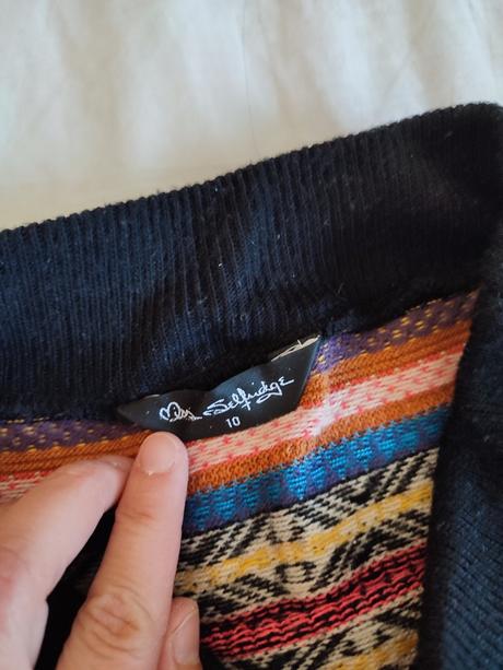 Úpletová minisukňa, miss selfridge,38