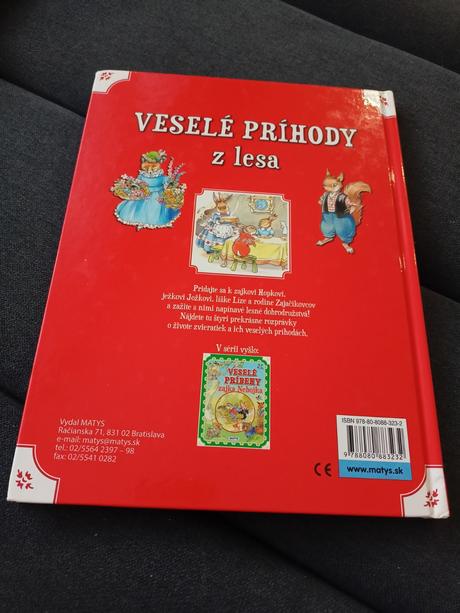 Kniha " veselé príhody z lesa", 