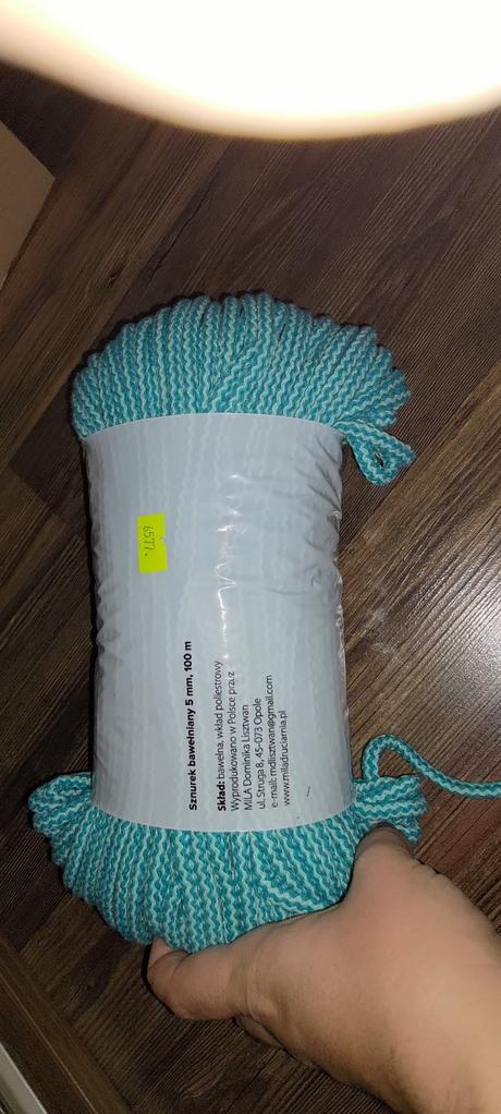 Špagat mila 5mm zeleny, 