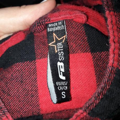 Kockovaná retro košeľa, s