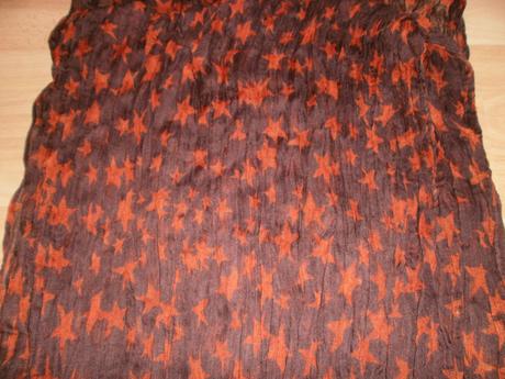 6 šatiek/šálov v super stave,