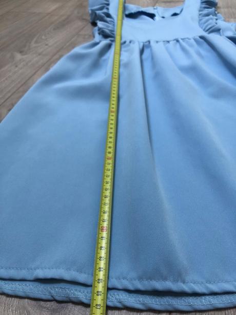 Damske modré saty uni, m