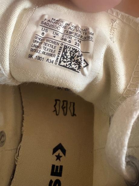 Dámske platformové tenisky converse chuck taylor a, converse,36